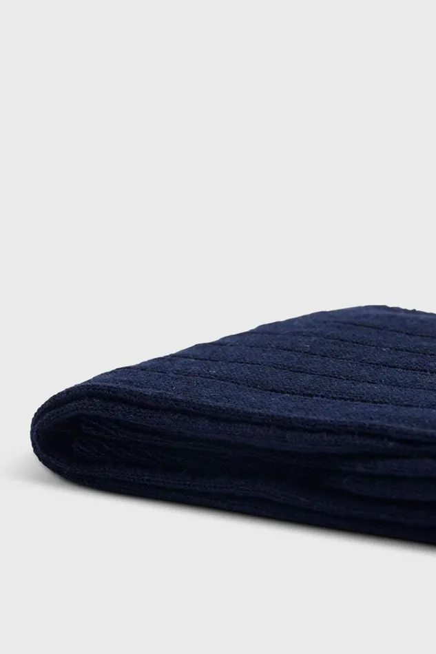 Mens Paul Stuart Socks Linen Mlange Sock Navy Mens Paul Stuart Socks Linen Mlange Sock Navy