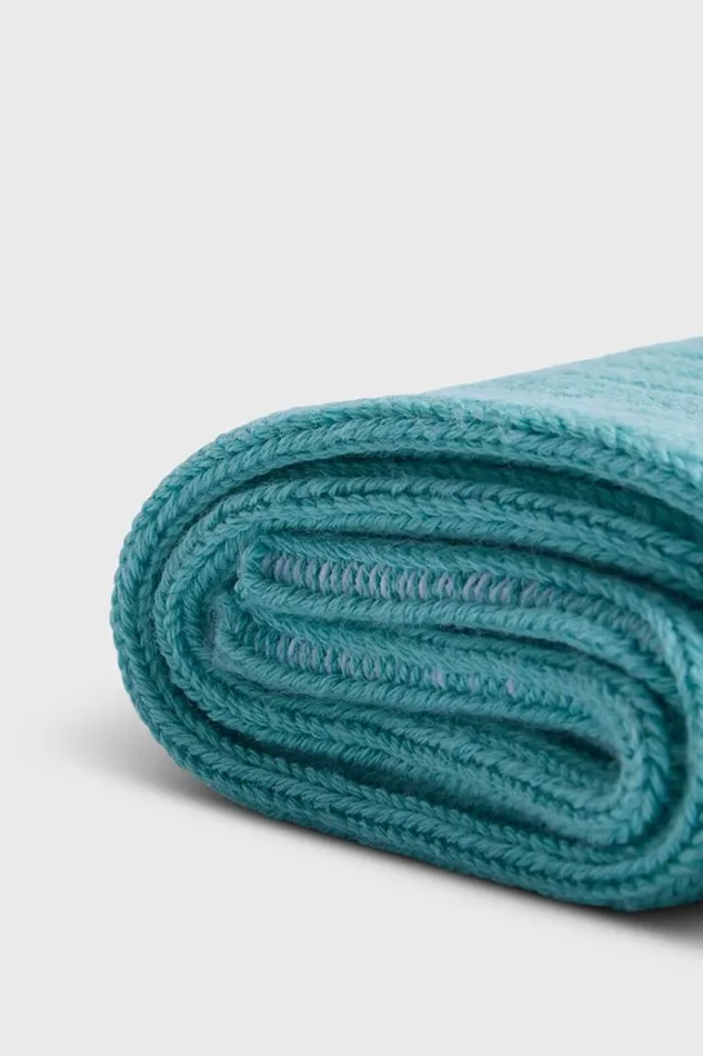 Mens Paul Stuart Socks Ribbed Sport Crew Sock Seafoam Mens Paul Stuart Socks Ribbed Sport Crew Sock Seafoam