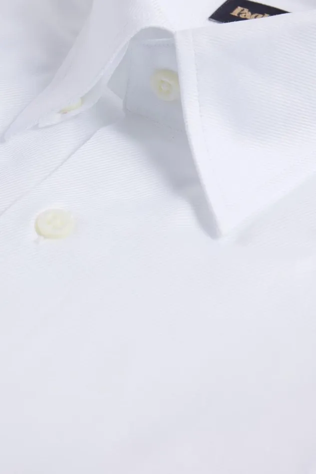 Mens Paul Stuart Sport Shirts Classic Cotton Twill Sport Shirt White Mens Paul Stuart Sport Shirts Classic Cotton Twill Sport Shirt White