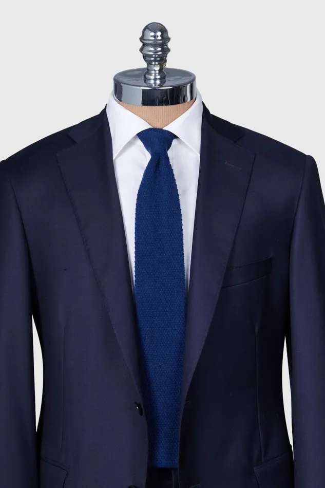 Mens Paul Stuart Ties Cashmere Knit Tie Navy Mens Paul Stuart Ties Cashmere Knit Tie Navy