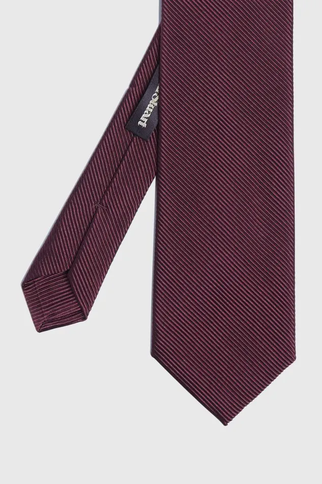 Mens Paul Stuart Ties Solid Mogador Tie Burgundy Mens Paul Stuart Ties Solid Mogador Tie Burgundy