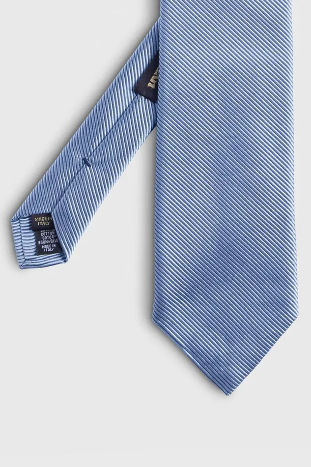 Mens Paul Stuart Ties Solid Mogador Tie Light Blue Mens Paul Stuart Ties Solid Mogador Tie Light Blue
