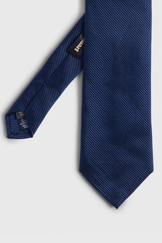 Mens Paul Stuart Ties Solid Mogador Tie Navy Mens Paul Stuart Ties Solid Mogador Tie Navy