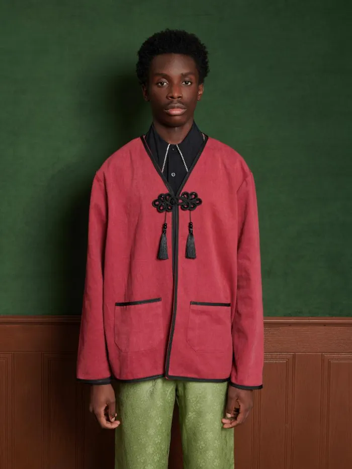 Menswear Jackets Sister Jane Leroy Jacket Redwood Red