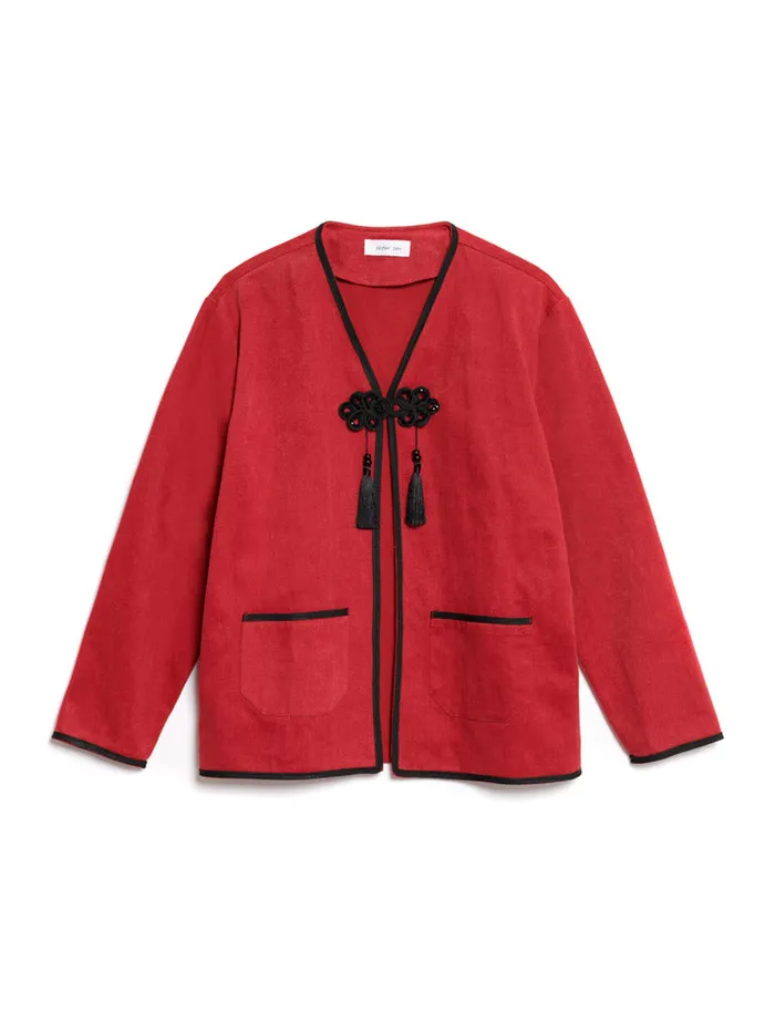 Menswear Jackets Sister Jane Leroy Jacket Redwood Red Menswear Jackets Sister Jane Leroy Jacket Redwood Red