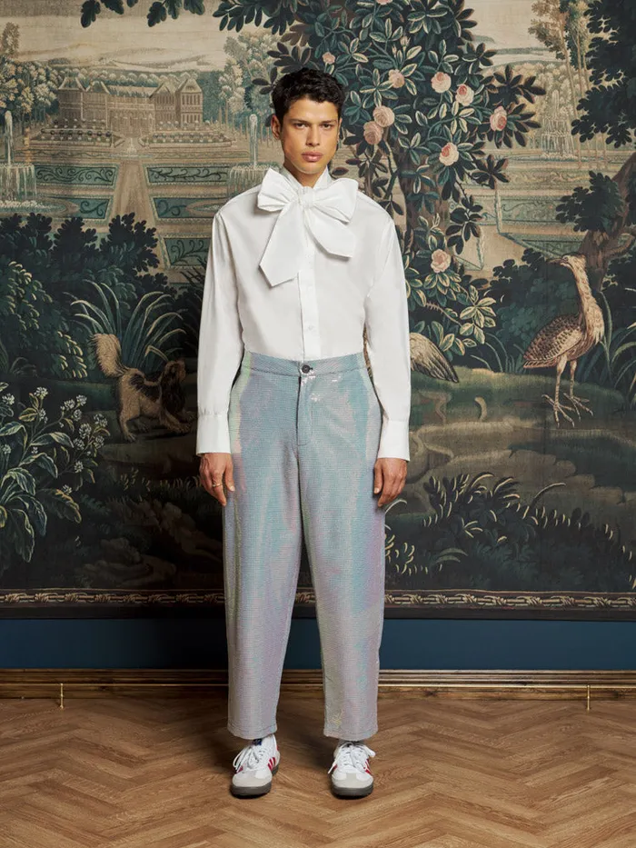 Menswear Trousers Sister Jane Edgar Sequin Trousers Multi Sequin Menswear Trousers Sister Jane Edgar Sequin Trousers Multi Sequin
