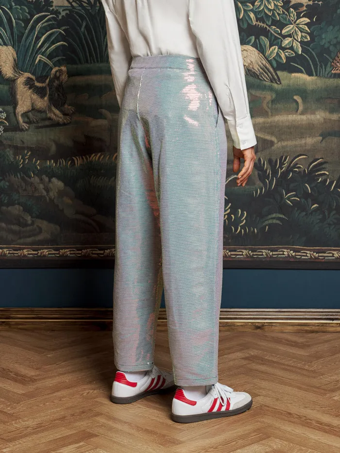 Menswear Trousers Sister Jane Edgar Sequin Trousers Multi Sequin Menswear Trousers Sister Jane Edgar Sequin Trousers Multi Sequin