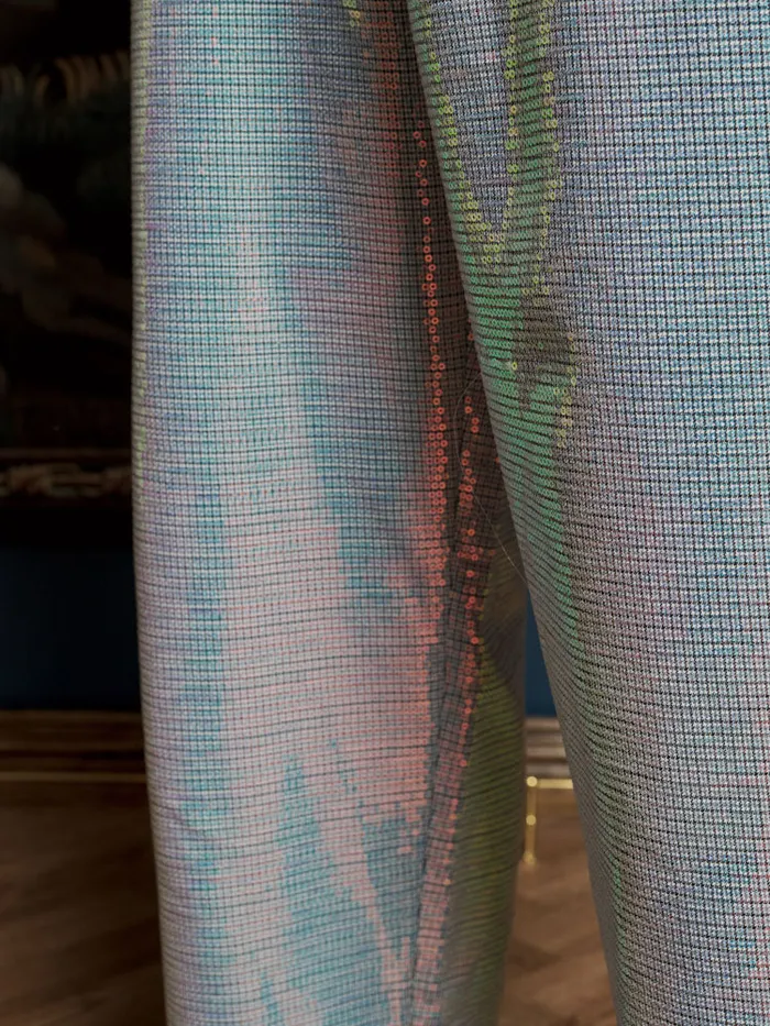 Menswear Trousers Sister Jane Edgar Sequin Trousers Multi Sequin Menswear Trousers Sister Jane Edgar Sequin Trousers Multi Sequin