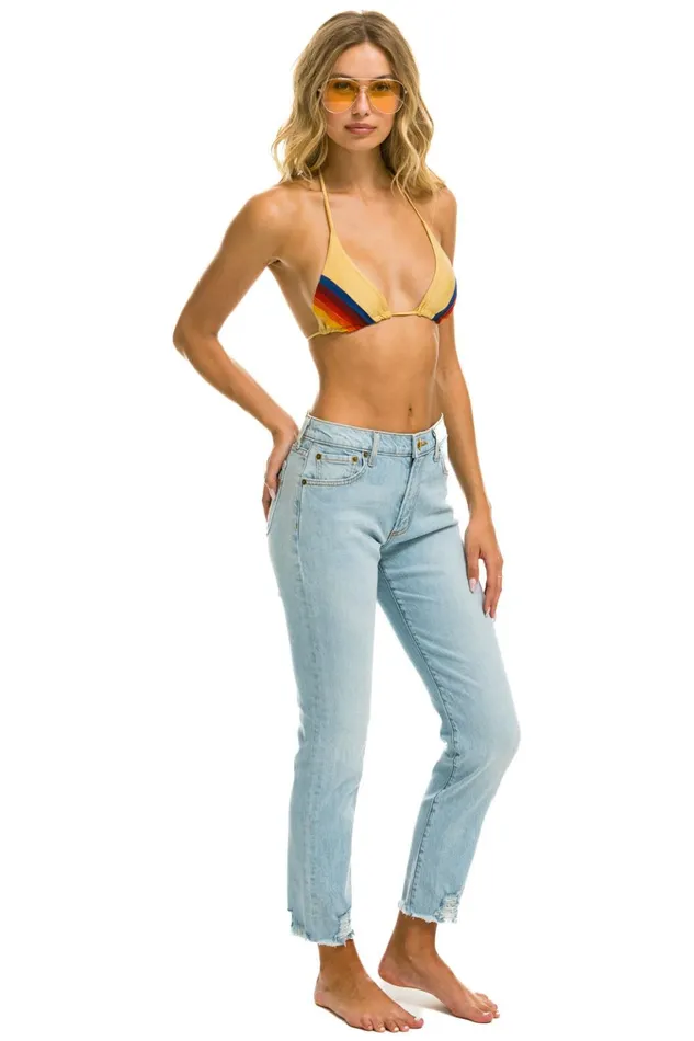 MID RISE SLIM SURFER JEAN 8211 SUPER LIGHT Women Aviator Nation Denim