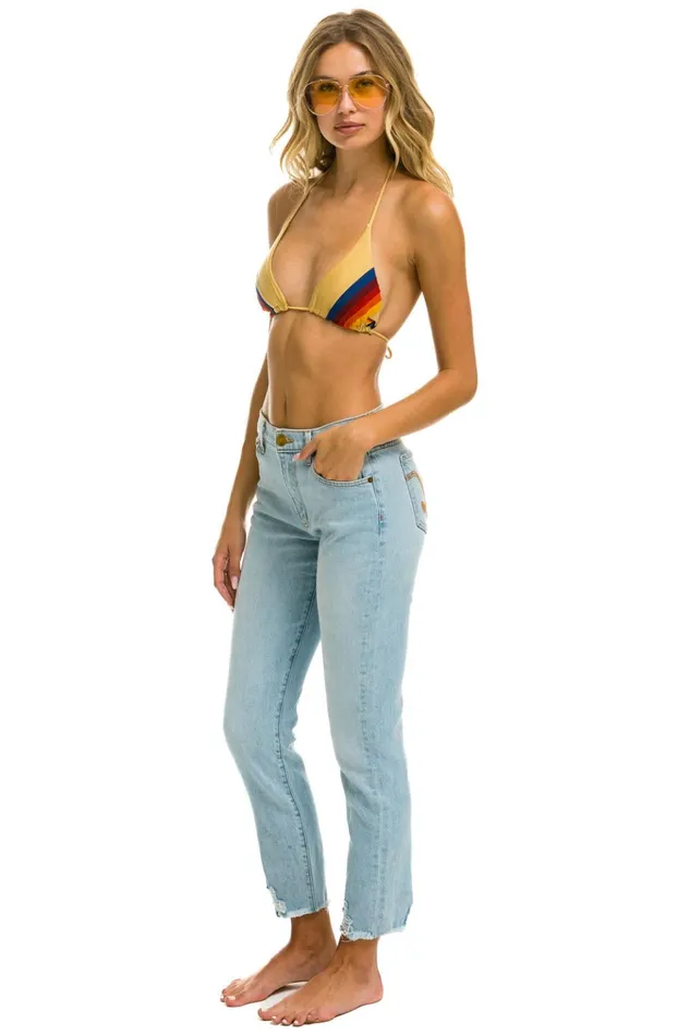 MID RISE SLIM SURFER JEAN 8211 SUPER LIGHT Women Aviator Nation Denim