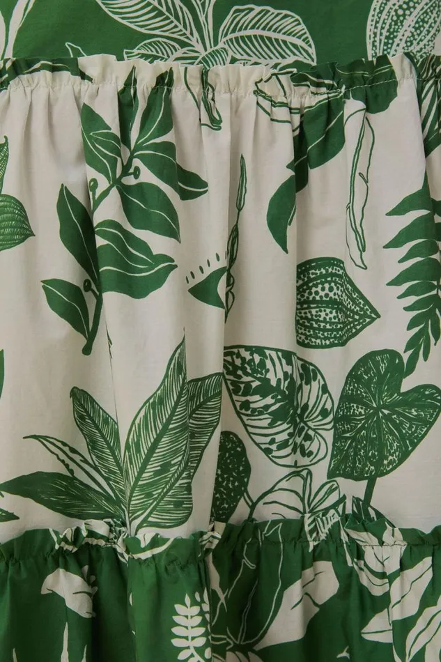 Midi Dresses Women FARM Rio Forest Soul Mix Midi Dress Midi Dresses Women FARM Rio Forest Soul Mix Midi Dress