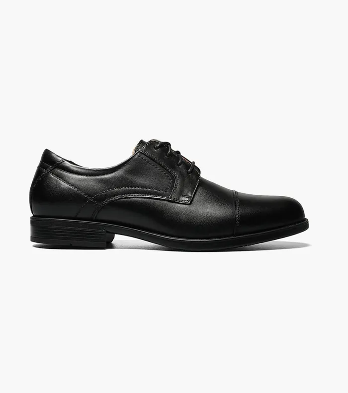 Midtown Cap Toe Oxford Black Men Florsheim Dress Shoes