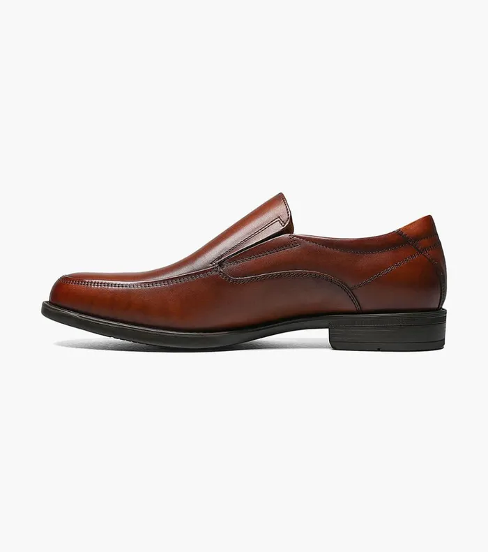 Midtown Moc Toe Slip On Cognac Men Florsheim Dress Shoes