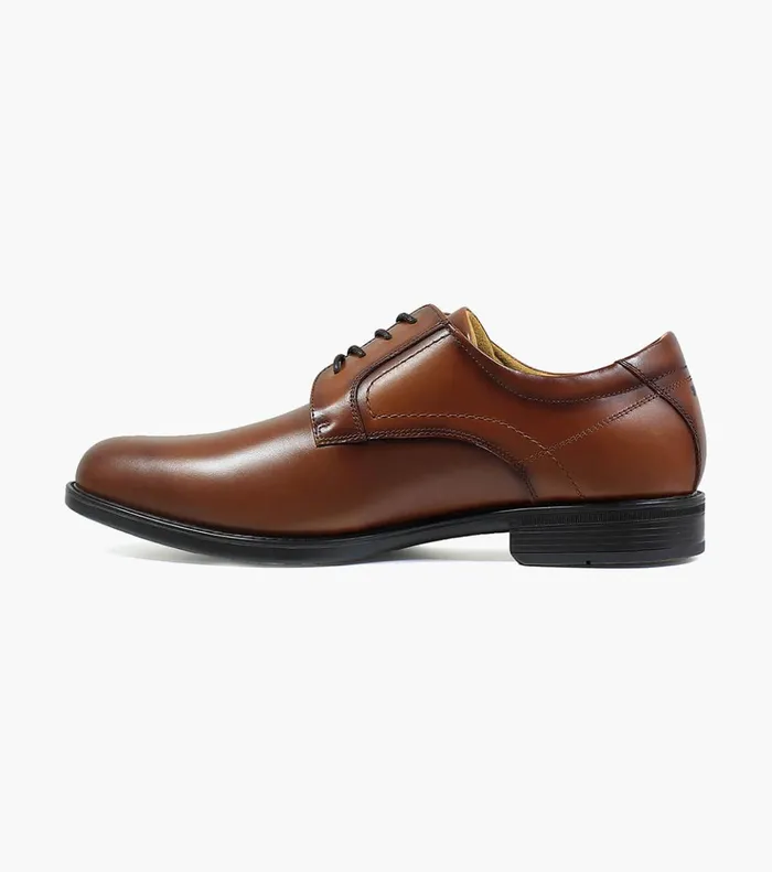 Midtown Waterproof Plain Toe Oxford Cognac Men Florsheim Dress Shoes