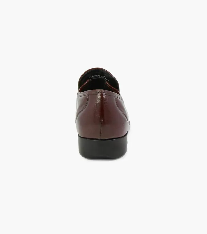 Milano Moc Toe Bit Loafer Burgundy Men Florsheim Dress Shoes