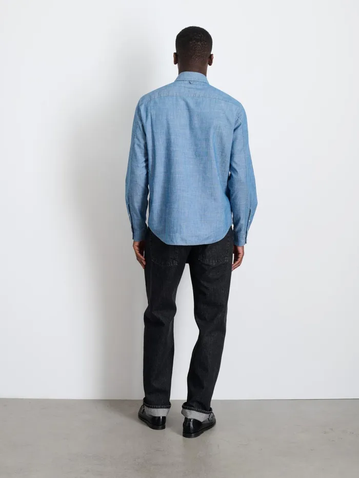 Mill Shirt In Chambray Men Alex Mill Shirts