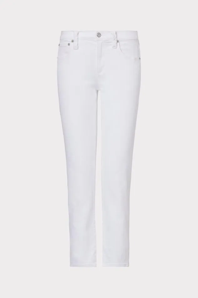 Milly Gale Skinny Jeans White Women Denim