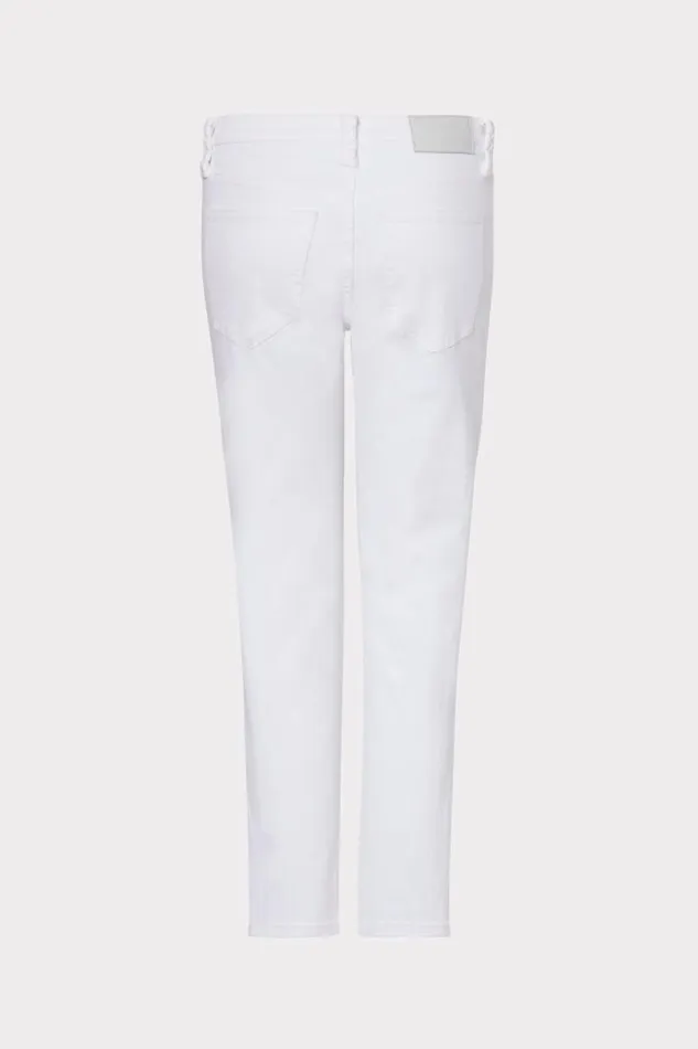 Milly Gale Skinny Jeans White Women Denim