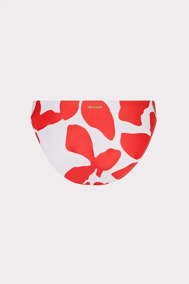 Milly Margot Grand Foliage Bottom Redwhite Women Swim and Coverups