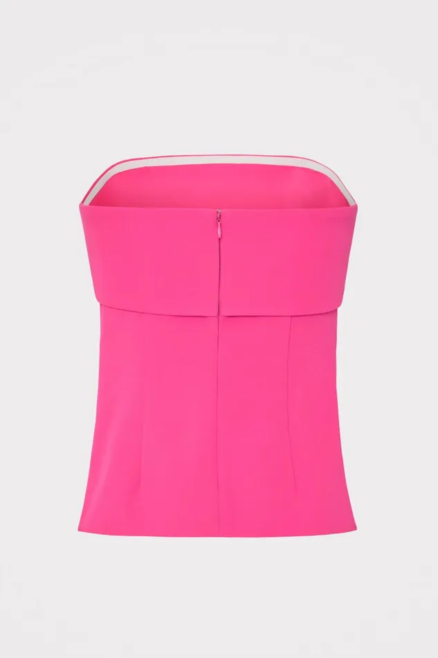 Milly Tuala Cady Top Milly Pink Women Matching Sets