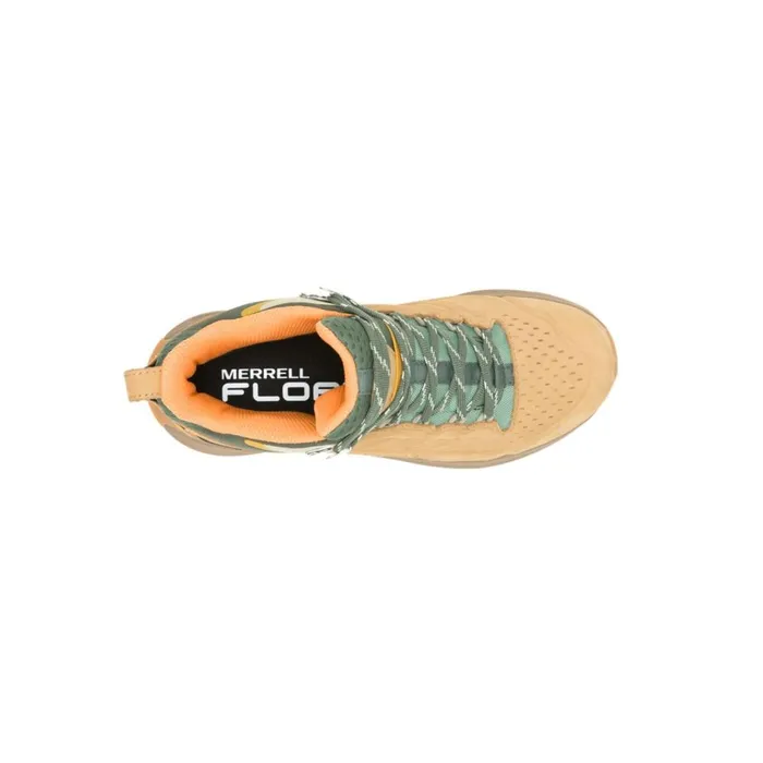 Moab Speed 2 Leather Mid Waterproof Tan Women Merrell Boots