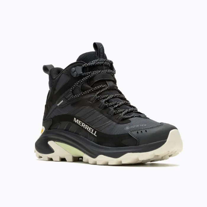 Moab Speed 2 Mid GoreTex Wide Width Black Women Merrell Wide Widths