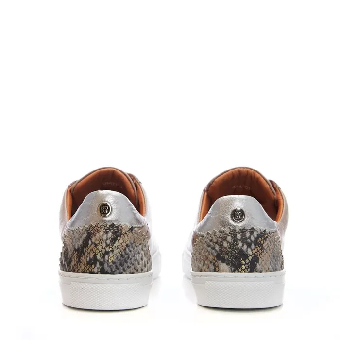 Moda In Pelle Anatoli Stone Leather Women Casual Trainers