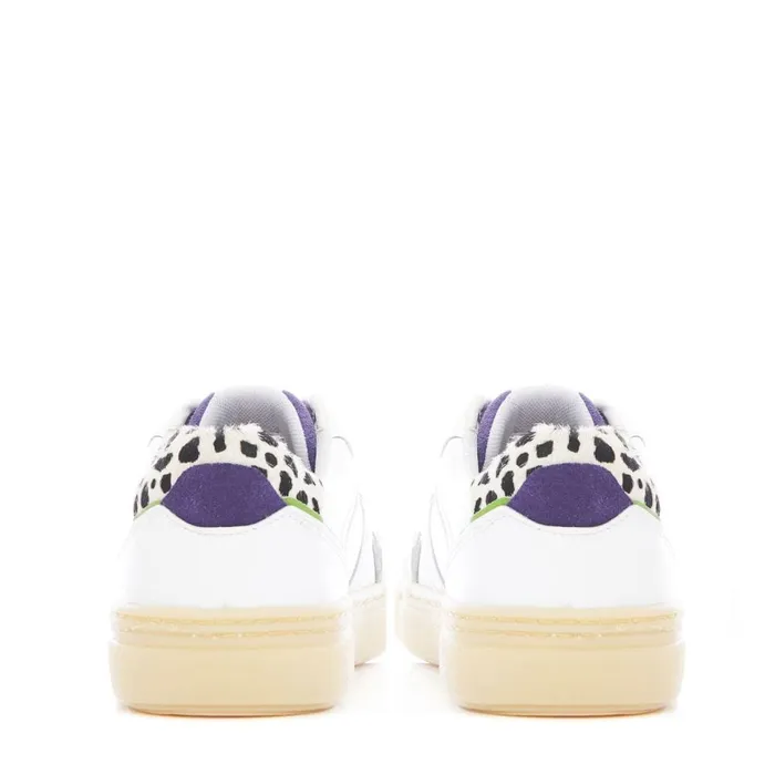 Moda In Pelle Belgrave White Leather Women Casual Trainers