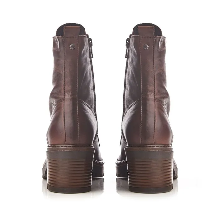 Moda In Pelle Bellzie Dark Brown Leather Women MidCalf Boots