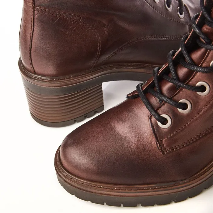 Moda In Pelle Bellzie Dark Brown Leather Women MidCalf Boots