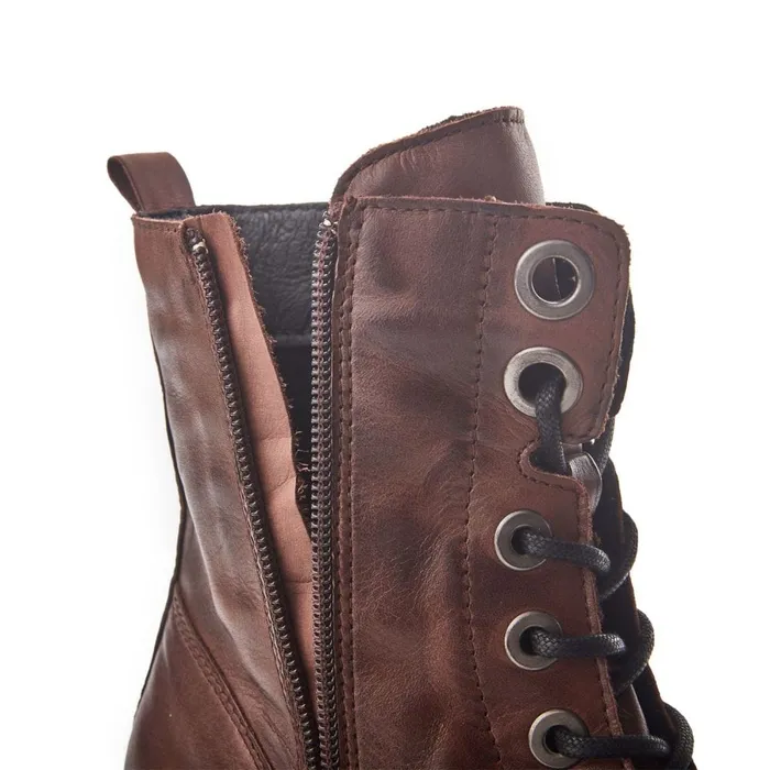 Moda In Pelle Bellzie Dark Brown Leather Women MidCalf Boots