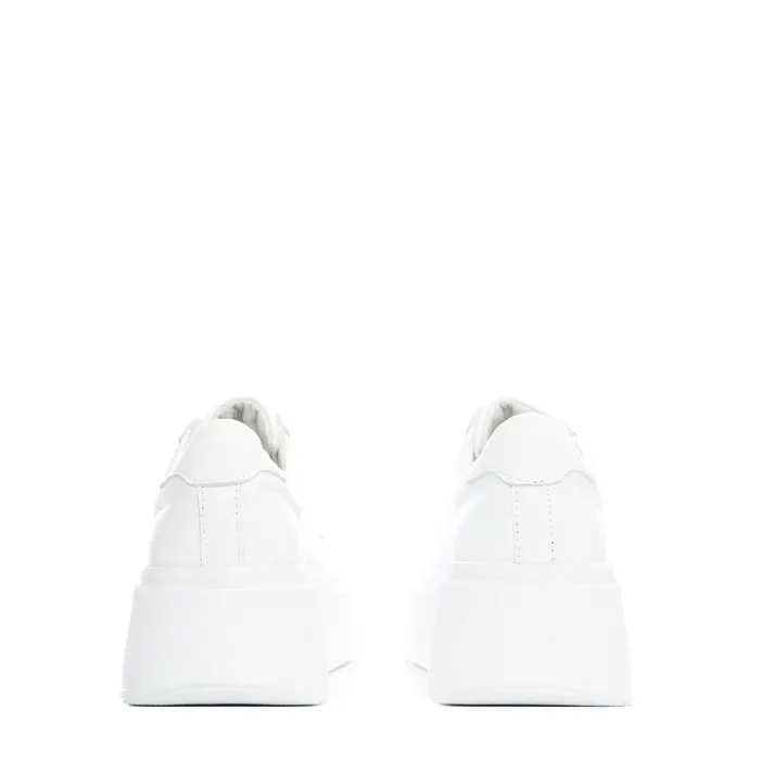 Moda In Pelle Bsoleful B Axell White Leather Women SlipOn Trainers
