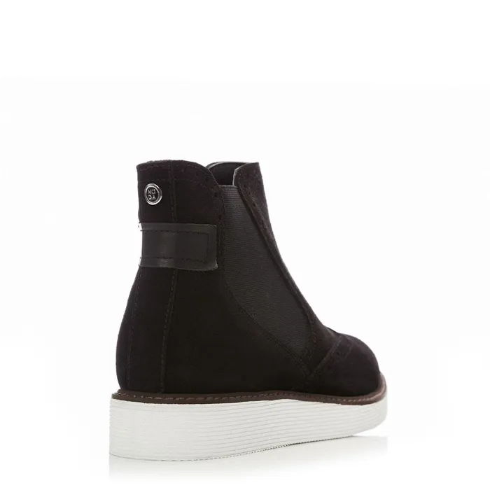 Moda In Pelle Cheena Black Suede Women Black Boots