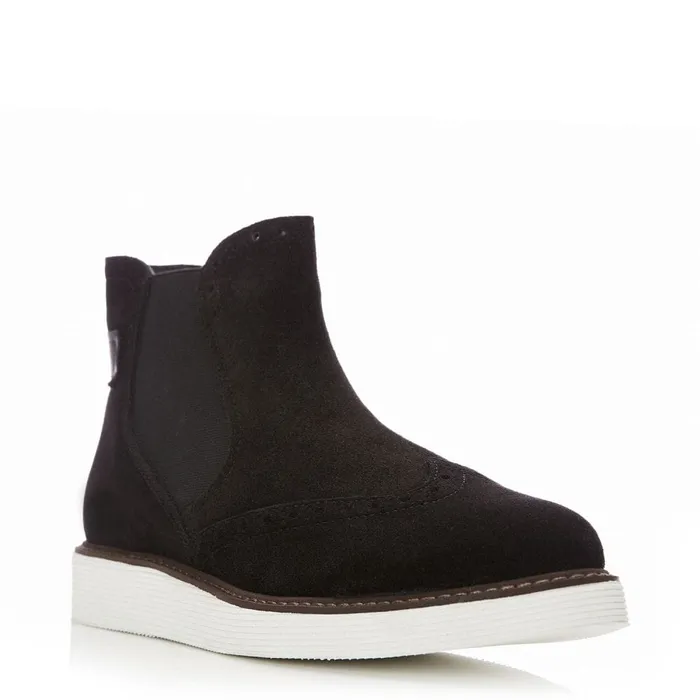 Moda In Pelle Cheena Black Suede Women Black Boots