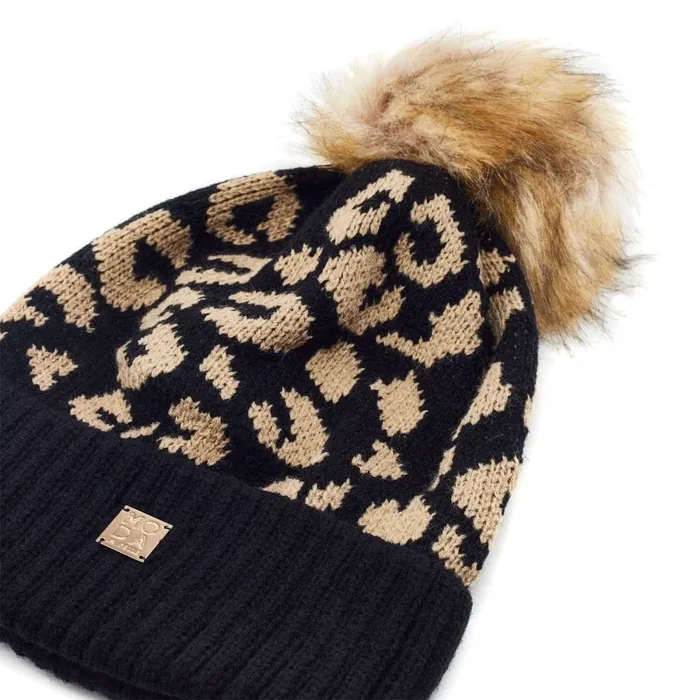 Moda In Pelle Cleohat Black Textile Women Hats Moda In Pelle Cleohat Black Textile Women Hats