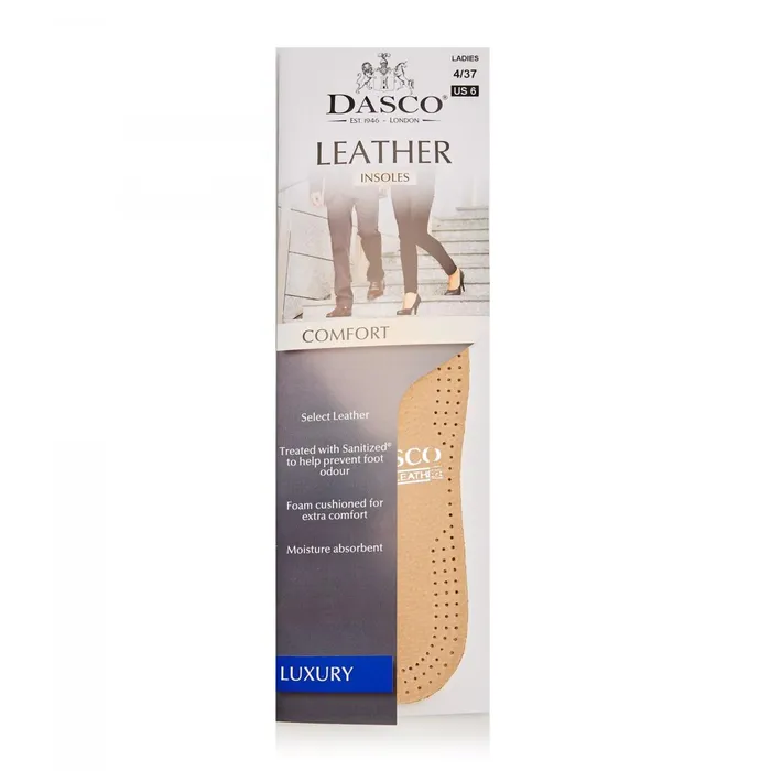 Moda In Pelle Dasco Full Insole Natural Leather Women Shoe Care