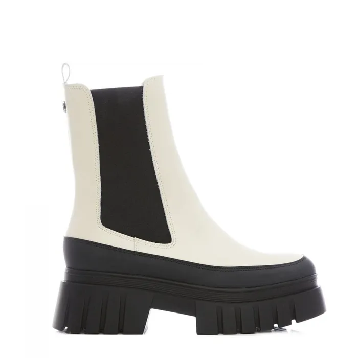 Moda In Pelle Diiva White Leather Women White Boots