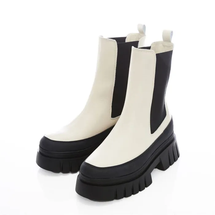 Moda In Pelle Diiva White Leather Women White Boots