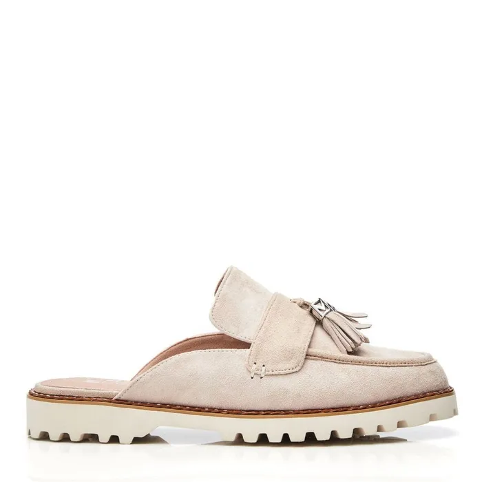 Moda In Pelle Etana Stone Suede Women Casual Shoes