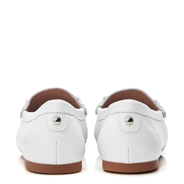 Moda In Pelle Famina White Leather Women Casual Shoes