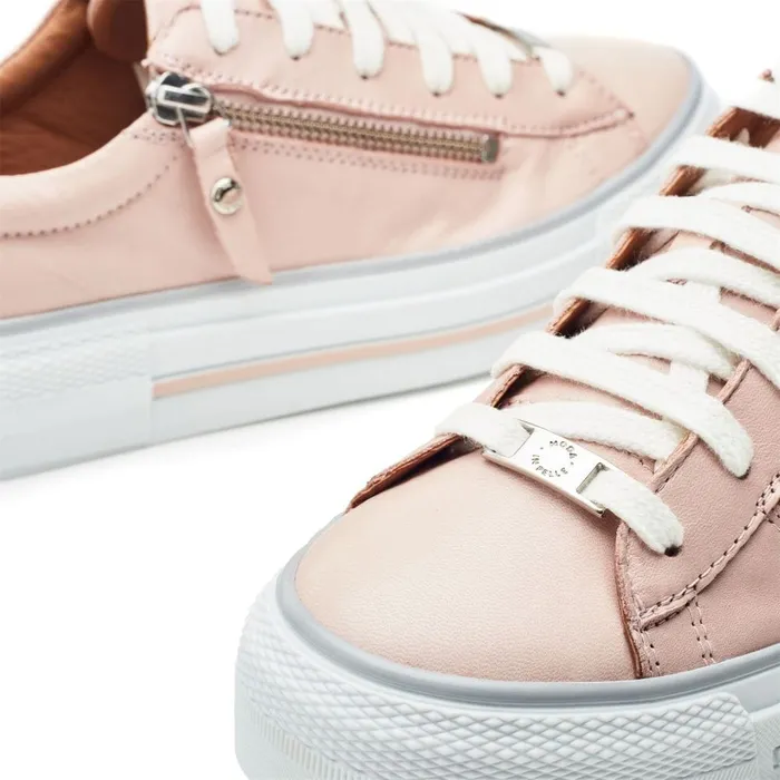 Moda In Pelle Filician Cameo Leather Women Casual Trainers