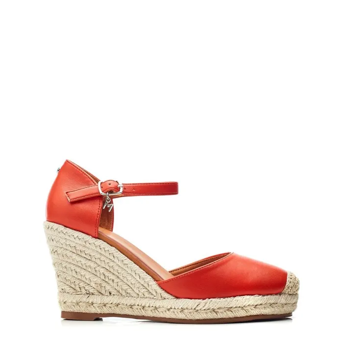 Moda In Pelle Gael Orange Synthetic Women Wedge Sandals