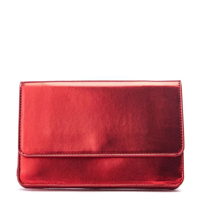 Moda In Pelle Jobourg Bag Red Porvair Women Crossbody Bags