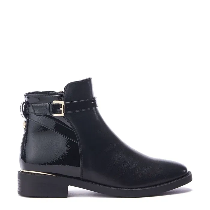 Moda In Pelle Laira Black Porvair Women Black Boots