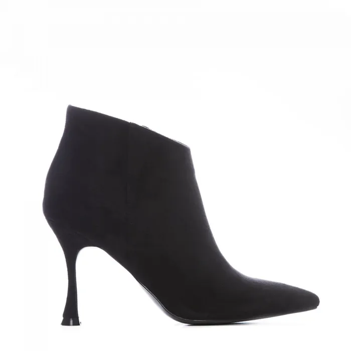 Moda In Pelle M By Moda Myrra Black Alcantara Women Black Boots