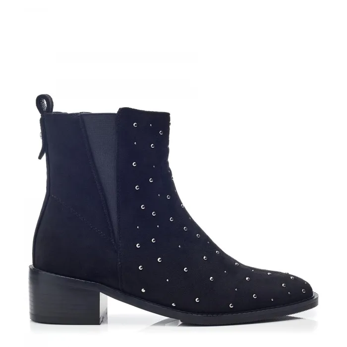 Moda In Pelle Pernelle Black Alcantara Women Black Boots