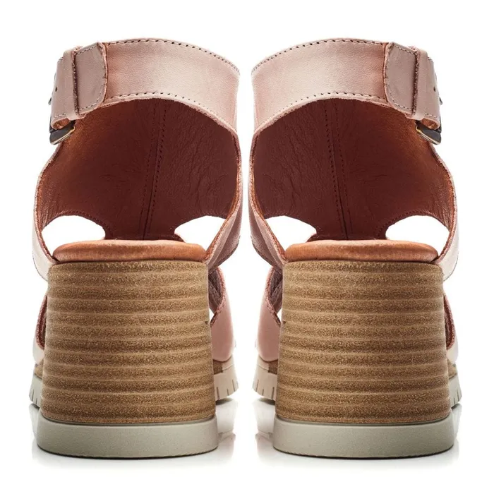 Moda In Pelle Peyten Cameo Leather Women Wedge Sandals