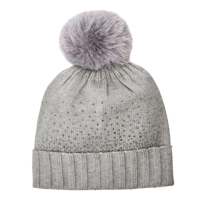 Moda In Pelle Praticiohat Grey Textile Women Hats
