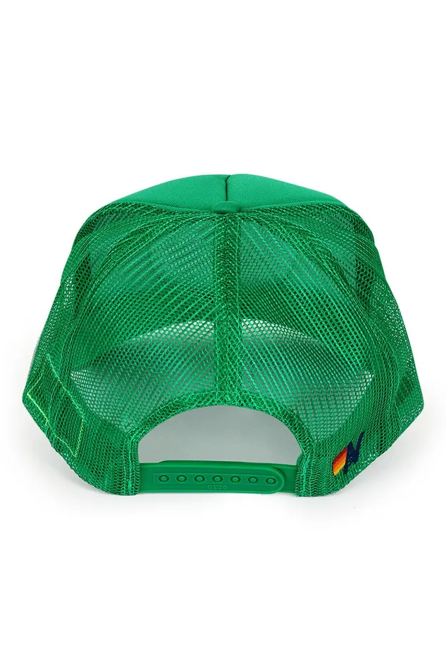 MOUNTAIN STRIPE VINTAGE TRUCKER HAT WomenMen Aviator Nation Trucker Hats