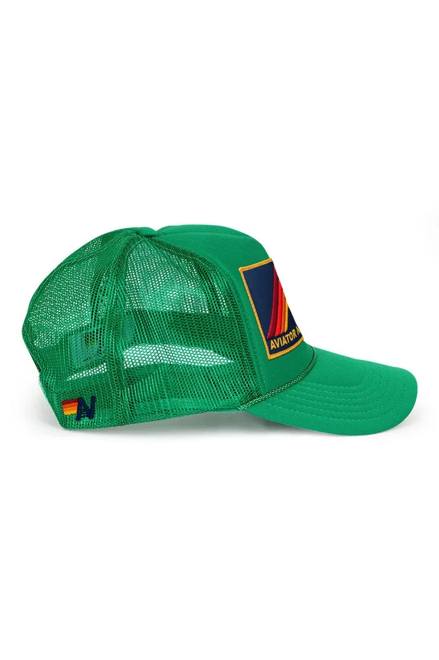 MOUNTAIN STRIPE VINTAGE TRUCKER HAT WomenMen Aviator Nation Trucker Hats
